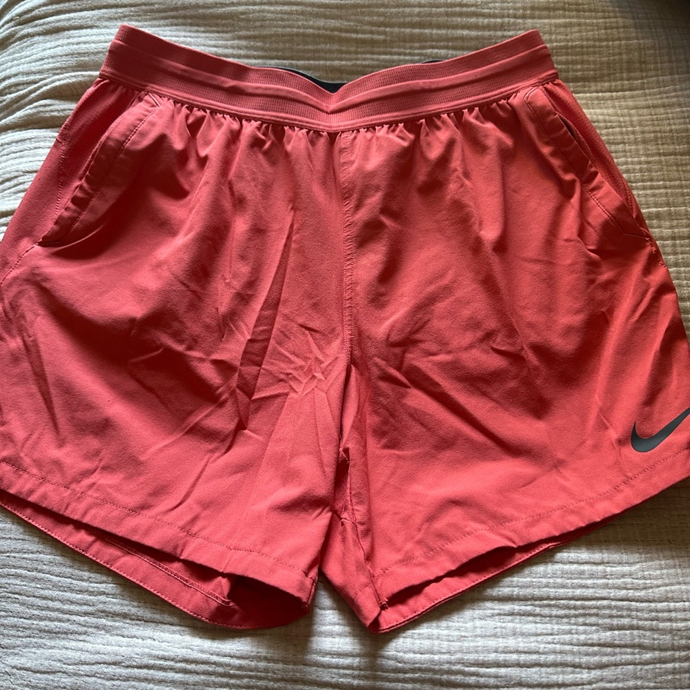 Nike Women's Red Athletic Shorts